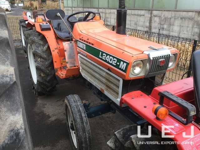TRACTOR KUBOTA L2402 ( Tractors Kubota ) || UEJ Co. Ltd. || Used ...