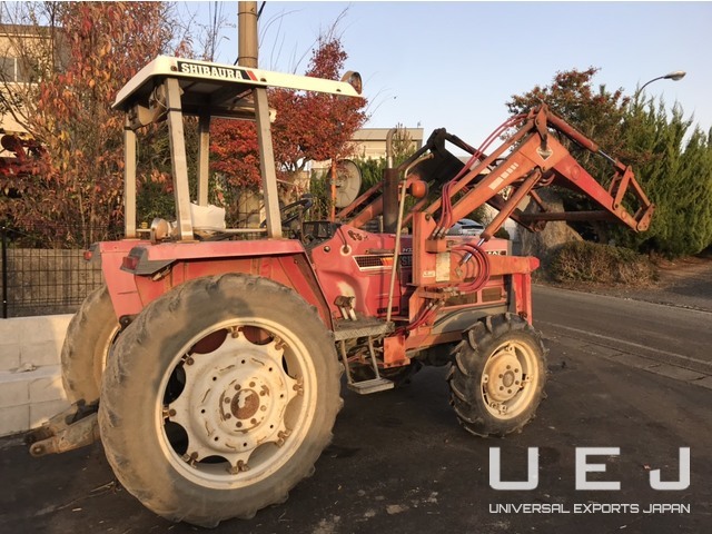 SHIBAURAトラクター4wd TRACTOR SHIBAURA X50F ( トラクター Shibaura ) || UEJ Co. Ltd