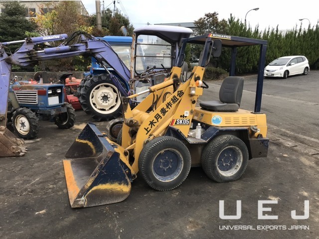 WHEEL LOADER KOMATSU SK ホイールローダー UEJ Co. Ltd