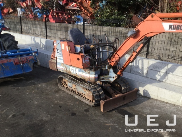 EXCAVATOR KUBOTA KH-014 13805 ( ユンボ ) || UEJ Co. Ltd